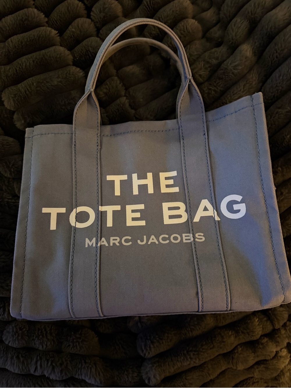 Marc Jacobs Medium The Tote Bag in Shadow Blue Excellent Condition